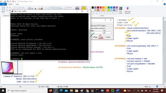 IPSI Configuration In G650 Avaya Gateway
