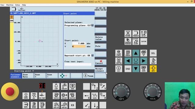 06.SINUMERIK 808 D-KONTUR смотреть онлайн