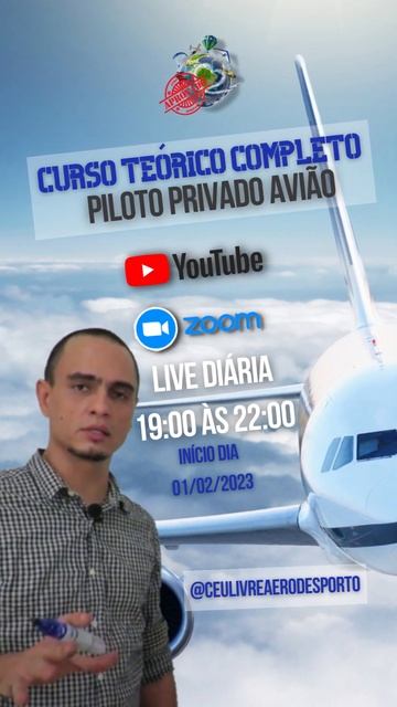 CURSO TEÓRICO COMPLETO GRATUITO - PILOTO PRIVADO AVIÃO E PILOTO AERODESPORTIVO смотреть онлайн