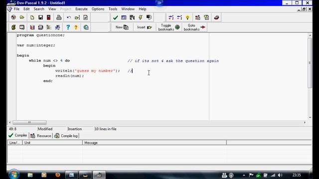 Pascal tutorial-5 While Loop смотреть онлайн