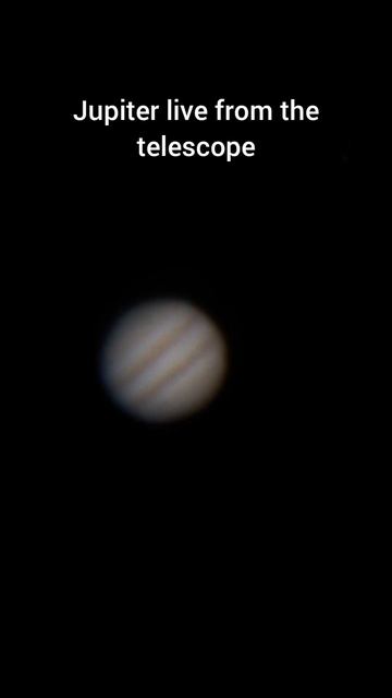 pointing my 5 inch telescope at the largest planet Jupiter смотреть онлайн