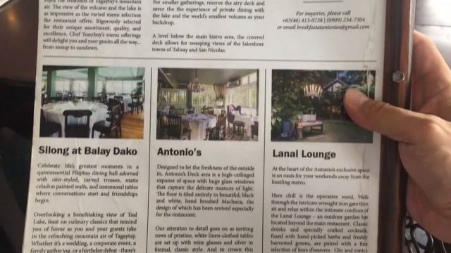 Breakfast at Antonios Tagaytay смотреть онлайн