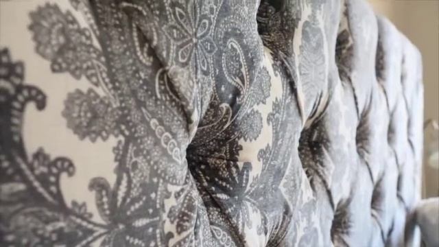Foxtail Upholstered Bed | Button & Sprung смотреть онлайн