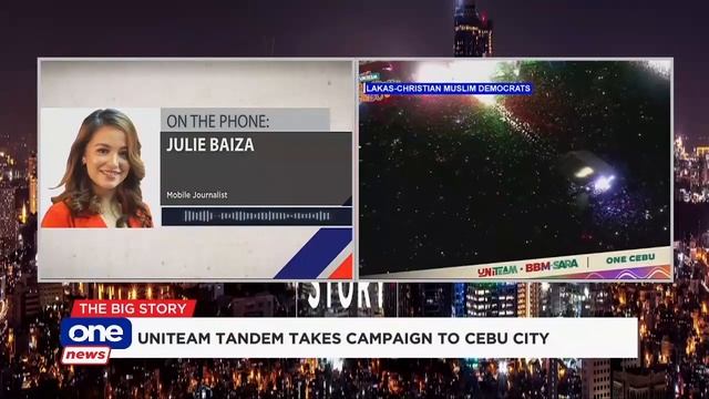 UniTeam tandem takes campaign to Cebu City смотреть онлайн