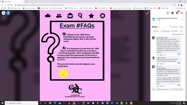 CXC ANSWERS QUESTIONS about #EXAMS 2020!? смотреть онлайн