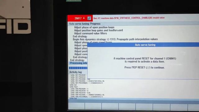 Siemens 840d el auto servo tuning смотреть онлайн