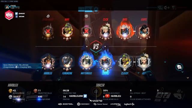 [Overwatch] FIGHT FOR TOP 10! Pharmercy 0-2 COMEBACK 4640 SR смотреть онлайн