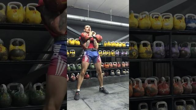9 этап он-лайн кубка WAKSC. Толчок 5 минут, гири 32 кг. смотреть онлайн