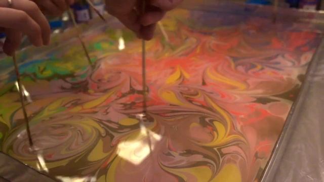 Макдональдс, эбру, рисование на воде смотреть онлайн