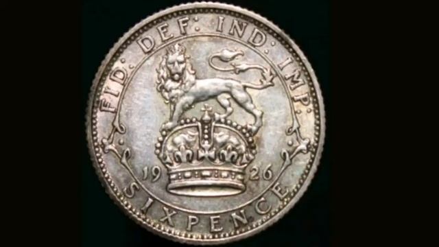 UK 1926 SIXPENCE Coin VALUE + REVIEW смотреть онлайн