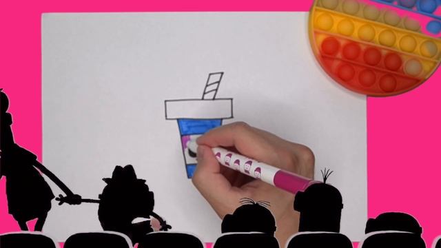 Qanday Qilib, Bir Qahva Chizish | How To Draw A Coffee | Как Нарисовать Кофе