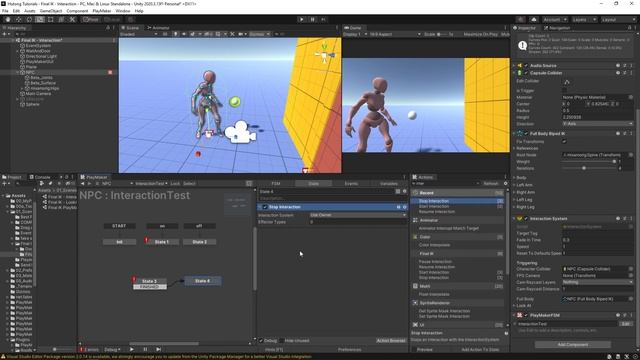 Final IK: Interaction System (grabbing Objects)
