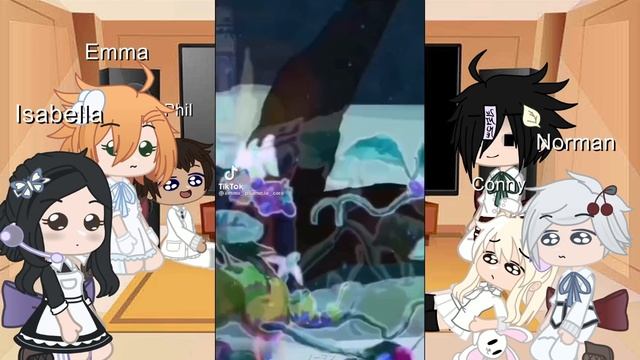 {9,200 Subscriber Special} ☁️The Promised Neverland Reacts To Tiktoks Part 3☁️//Gacha Club (TPN) смотреть онлайн