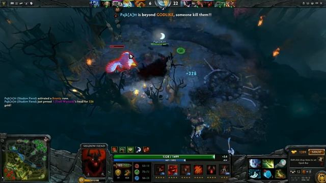 Alliance.Pajkatt Shadow Fiend - Dota 2 MMR Highlights смотреть онлайн