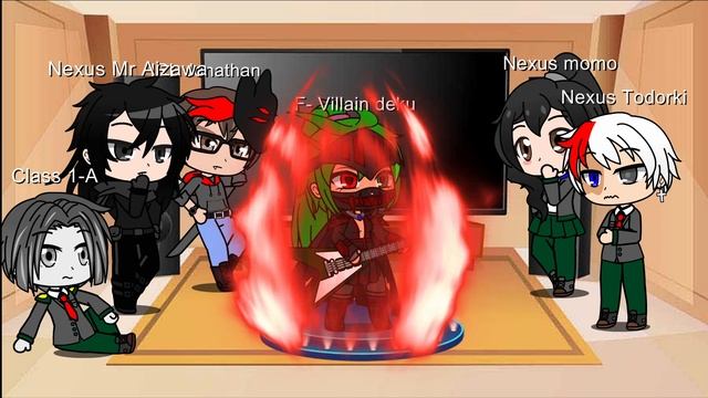 Class 1A React to deku Au's смотреть онлайн