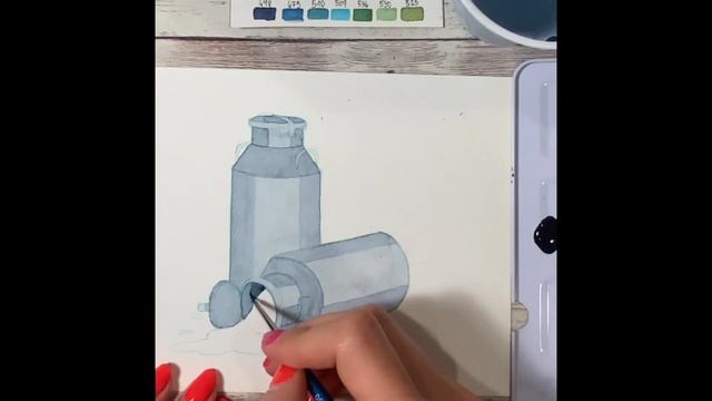LATTE...DI LATTE🥛ACQUERELLO🖌 смотреть онлайн