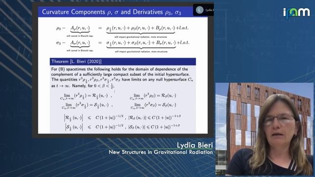 Lydia Bieri - New Structures in Gravitational Radiation - IPAM at UCLA смотреть онлайн