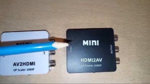 HDMI AV конвертер. Посмотри перед покупкой, важная информация.