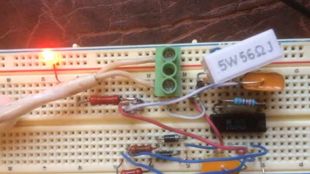 Индикация двух состояний одним светодиодом. v.3 (макет) смотреть онлайн