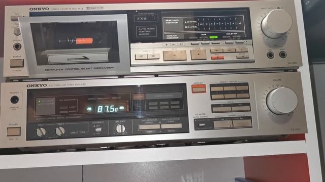 Unboxing casette Maxell Ur-90|Recording test with Onkyo Ta-200 смотреть онлайн