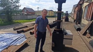 Теплый пол через теплообменник в банной печи гарант