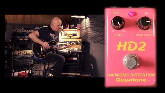 GUYATONE HD2 HARMONIC DISTORTION [sound check ] Power chords & Heavy tone ! смотреть онлайн