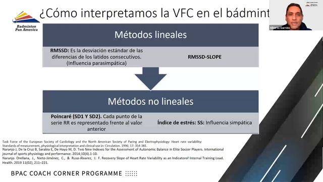 Variabilité de la Fréquence cardiaque chez les oueurs de badminton - Alberto Garrido MEX смотреть онлайн