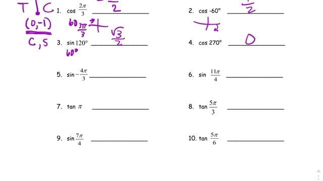 Unit circle quiz example смотреть онлайн