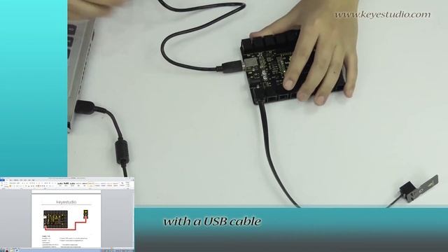 KS0113 keyestudio EASY plug Capacitive Touch Sensor смотреть онлайн