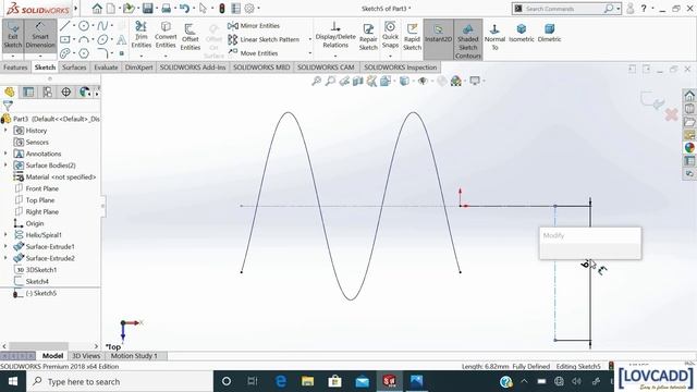 Advance solidworks tutorial |Design barbed wire in solidworks. (assembly tutorial) смотреть онлайн