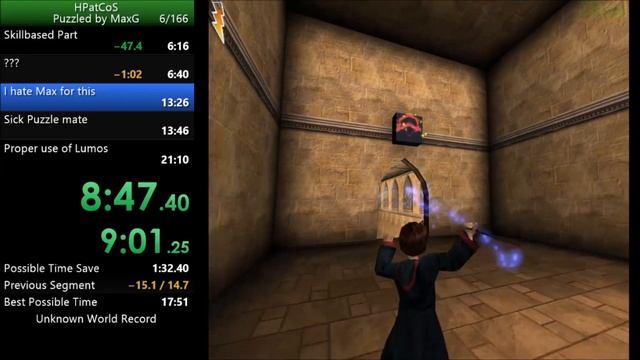 Harry Potter CoS (PC) Custom Map Puzzled by MaxG Speedrun PB/WR (16:45) смотреть онлайн