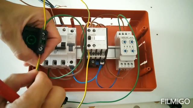 3 Faz Gerilim Koruma Rölesi Bağlantısı.Motor Koruma Rölesi Kontaktör Bağlantısı Entes GKRC-02F смотреть онлайн