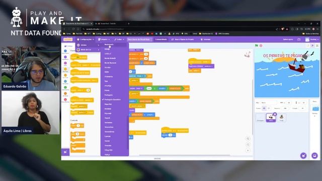Descobrindo O Brasil Com Scratch  | Oficina Online De Programação E Robótica