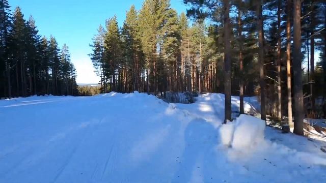 Romme Alpin grön pist från topp till dal - 4K смотреть онлайн