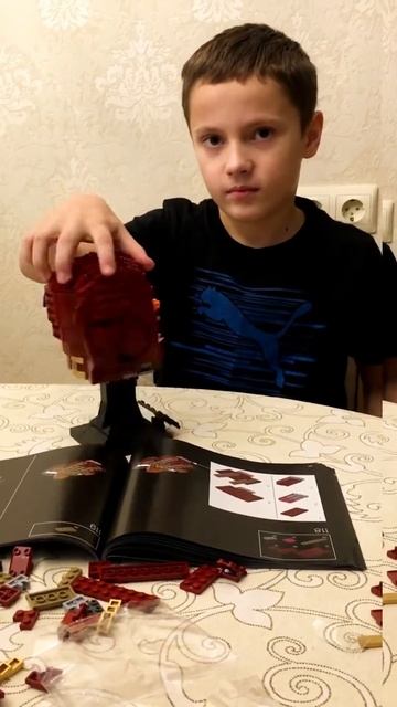 LEGO Super Heroes шлем ЖЕЛЕЗНОГО ЧЕЛОВЕКА / Лего Человек #shorts смотреть онлайн