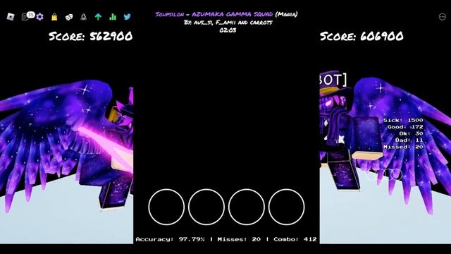 AZUMAKA GAMMA SQUAD (MANIA) 98.07% ACC. смотреть онлайн
