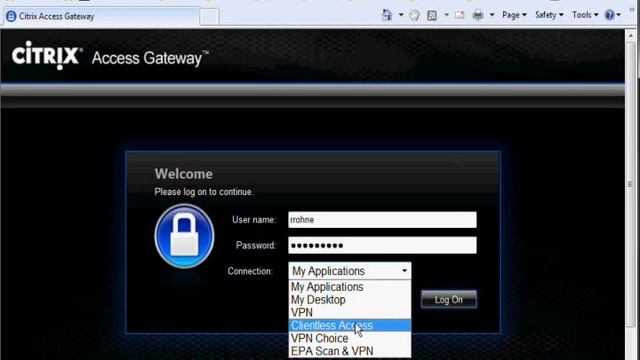 Access Gateway Enterprise Pre-Logon Client Choices смотреть онлайн