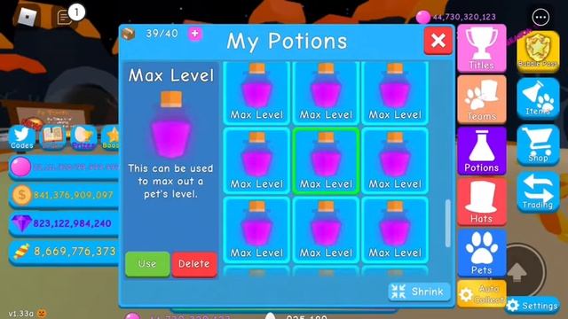 I hatched the king slime secret pet on bubble gum simulator on camera смотреть онлайн