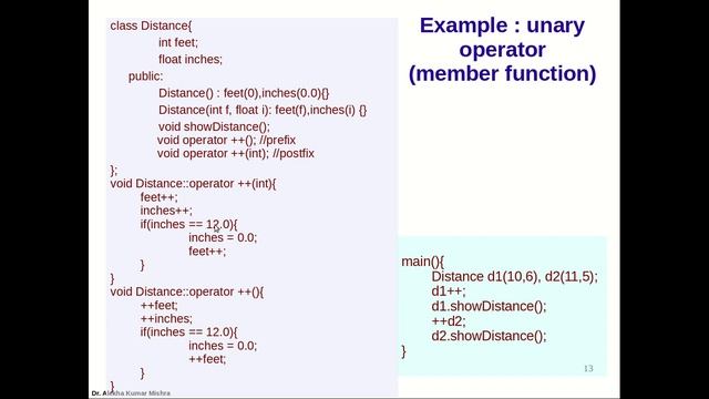 OOP using C++: Operator Overloading and Type Conversion смотреть онлайн