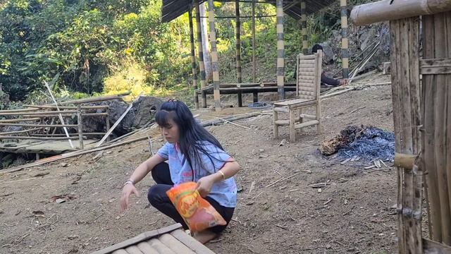 Full 30 Days Of Building A Bamboo House: The Beauty Of A Small Family's Bamboo House