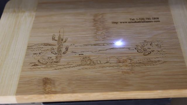 Laser Marking on Bamboo Board смотреть онлайн