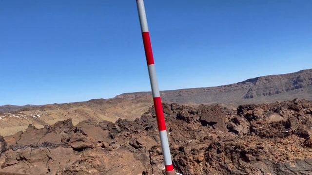 Lava flows of Montana Blanca Teide National Park смотреть онлайн