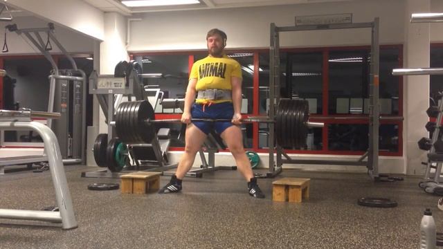 AlexanderDGL | Deadlift from blocks | 270 kilo/595 lbs смотреть онлайн