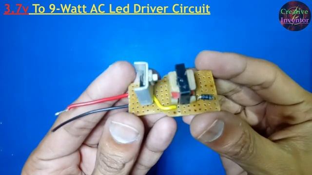 3.7v to 9 Watt Led Driver Circuit,3.7v to AC 220v to 110v Led Driver,How to Make Led Driver Circuit смотреть онлайн