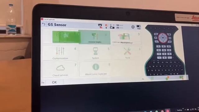 GS18 LEICA DGPS (GNSS) STATIC MODE SETUP смотреть онлайн