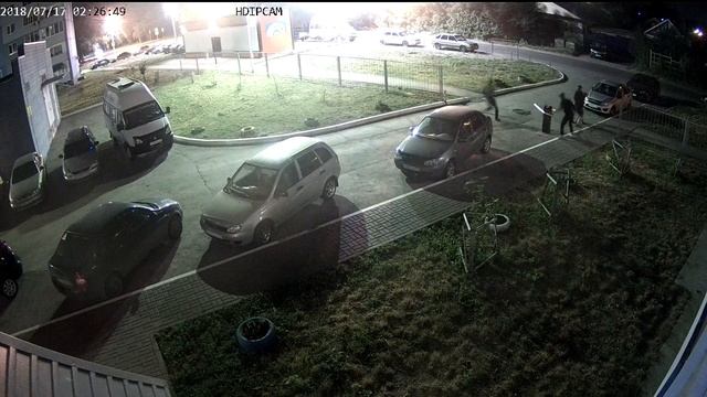 Хулиганы на парковке, Ульяновск смотреть онлайн