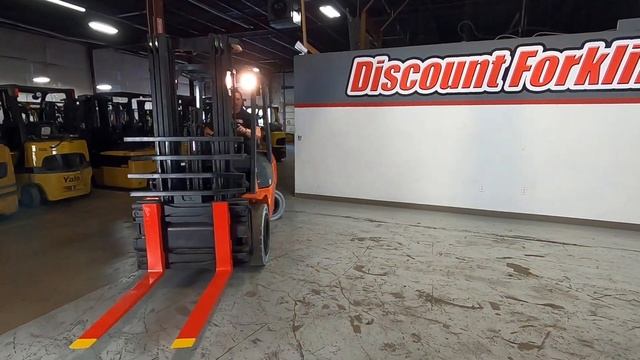 TOYOTA 7-series 7FGU32 6,500lb LP (Propane) #8550 - Forklift for Sale смотреть онлайн