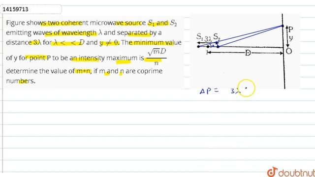 Figure shows two coherent microwave source `S_(1)` and `S_(2)` emitting waves of смотреть онлайн