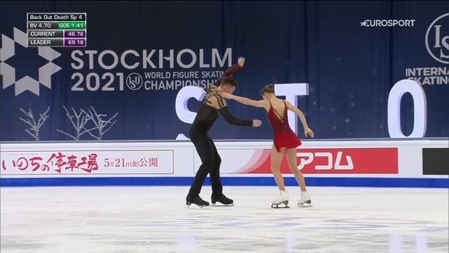 Анастасия Мишина - Александр Галямов. ПП. ЧР 2019. СТОКГОЛЬМ. смотреть онлайн