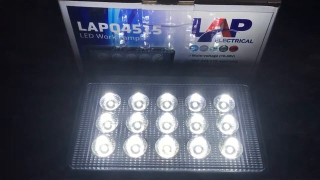 LAP Electrical 2600 Lumens 10/30v Work Lamp PN: LAPQ4515 - Beaconsandlightbars смотреть онлайн